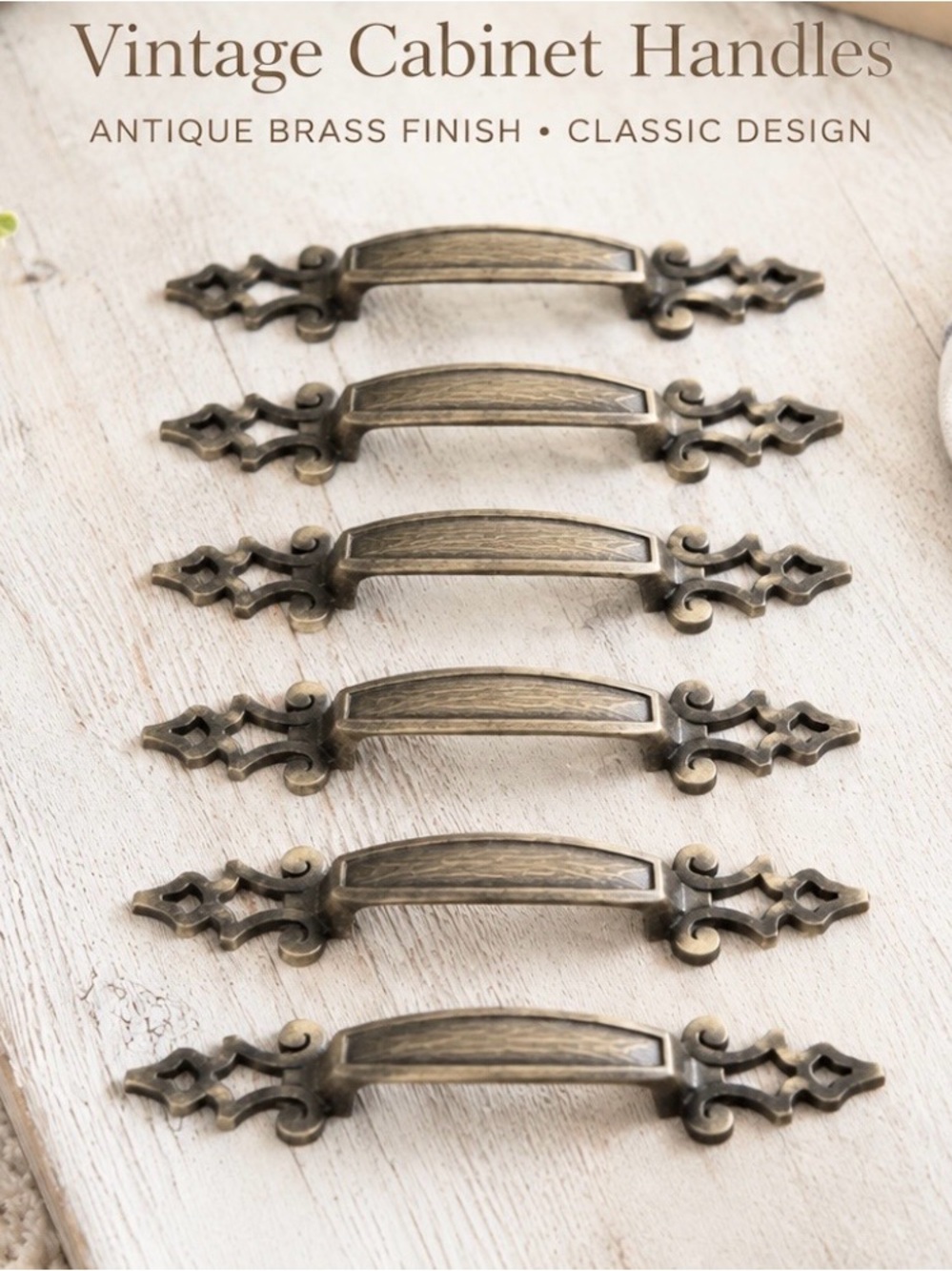6 Vintage Brass Drawer Pulls. Mid Century Modern | 1970’s | Colonial | Classic